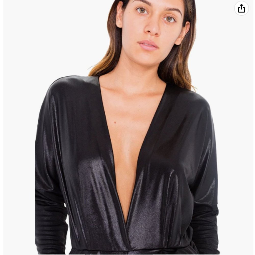 American Apparel Adelyn Metallic Jumpsuit